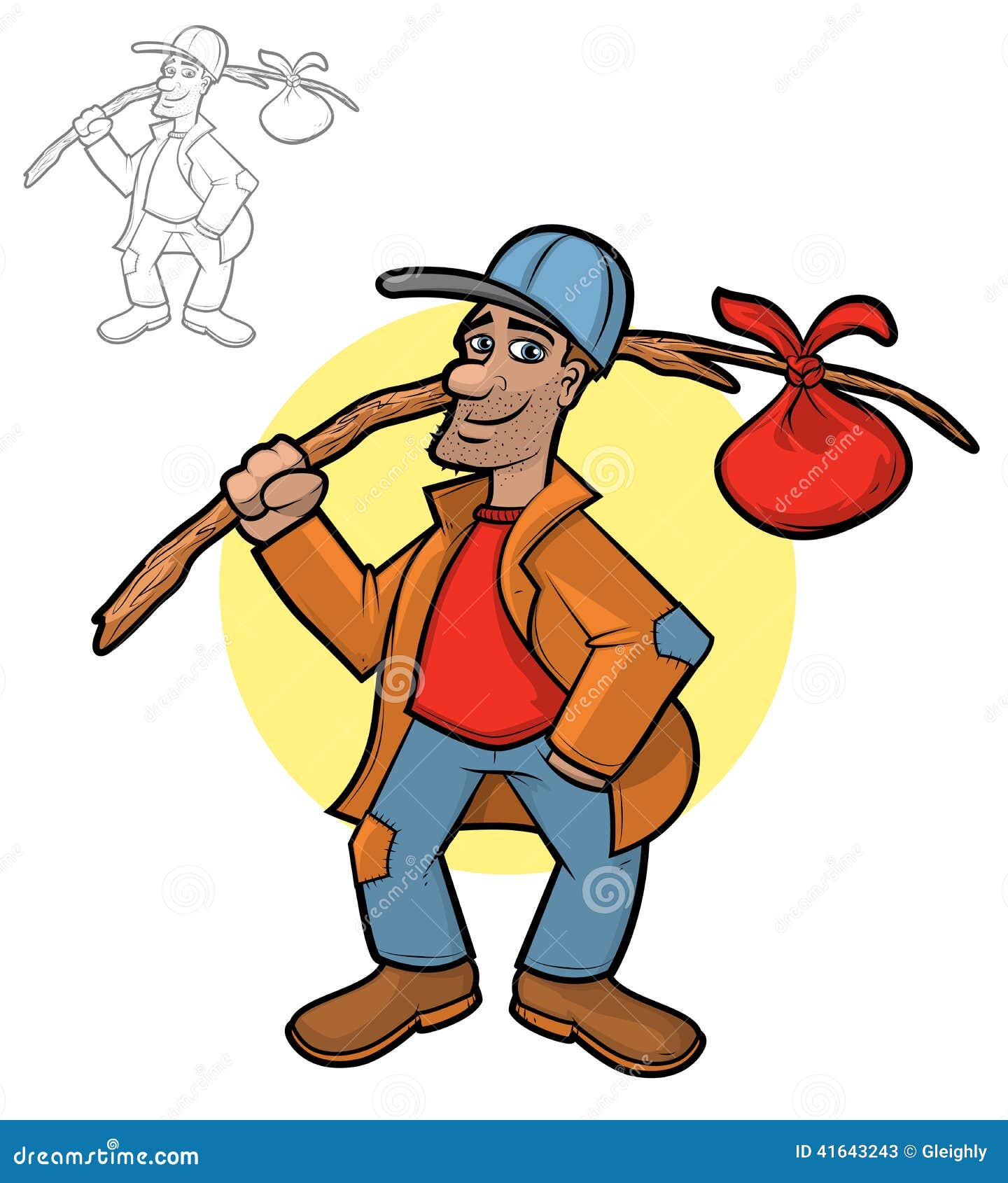 Bindle Clipart And Illustrations