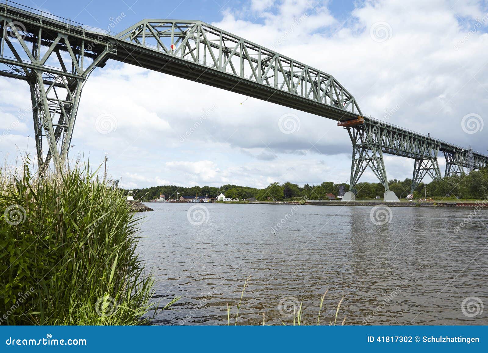 hochdonn - railroad bridge over the kiel canal