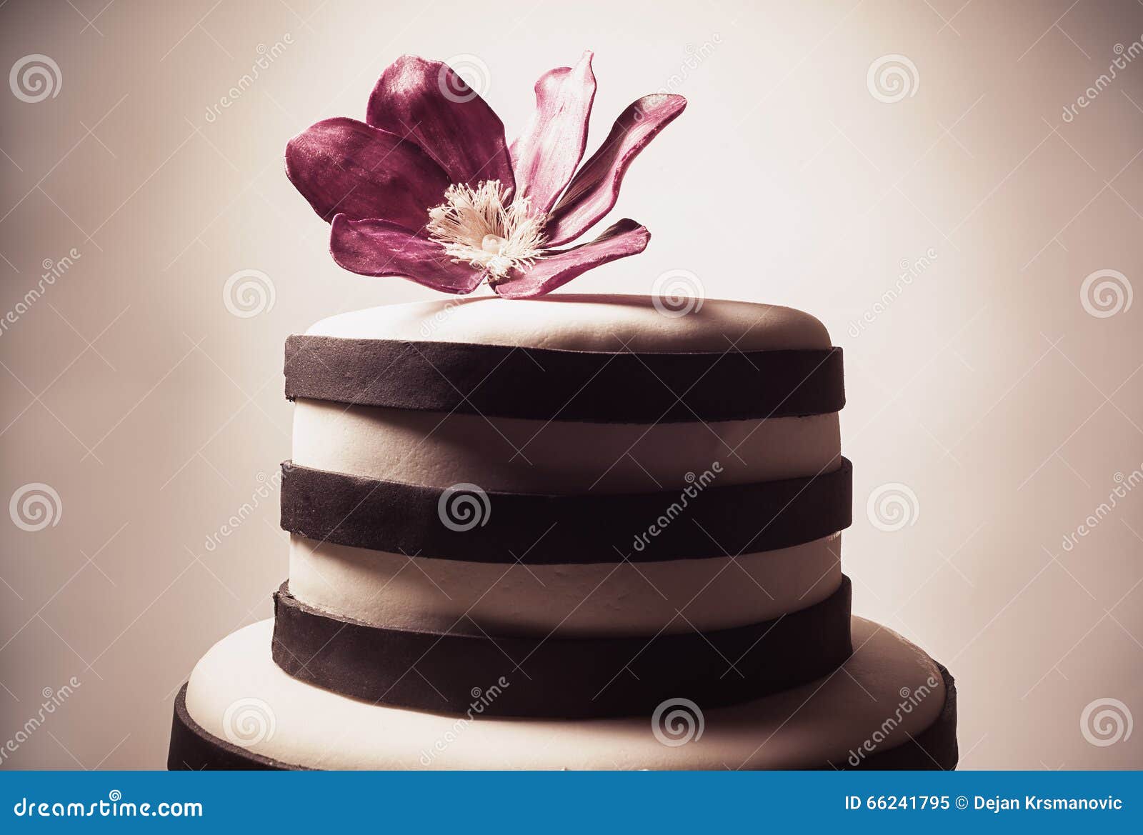 Hochzeit Oder GeburtstagsKuchen Stockbild Bild von nahaufnahme