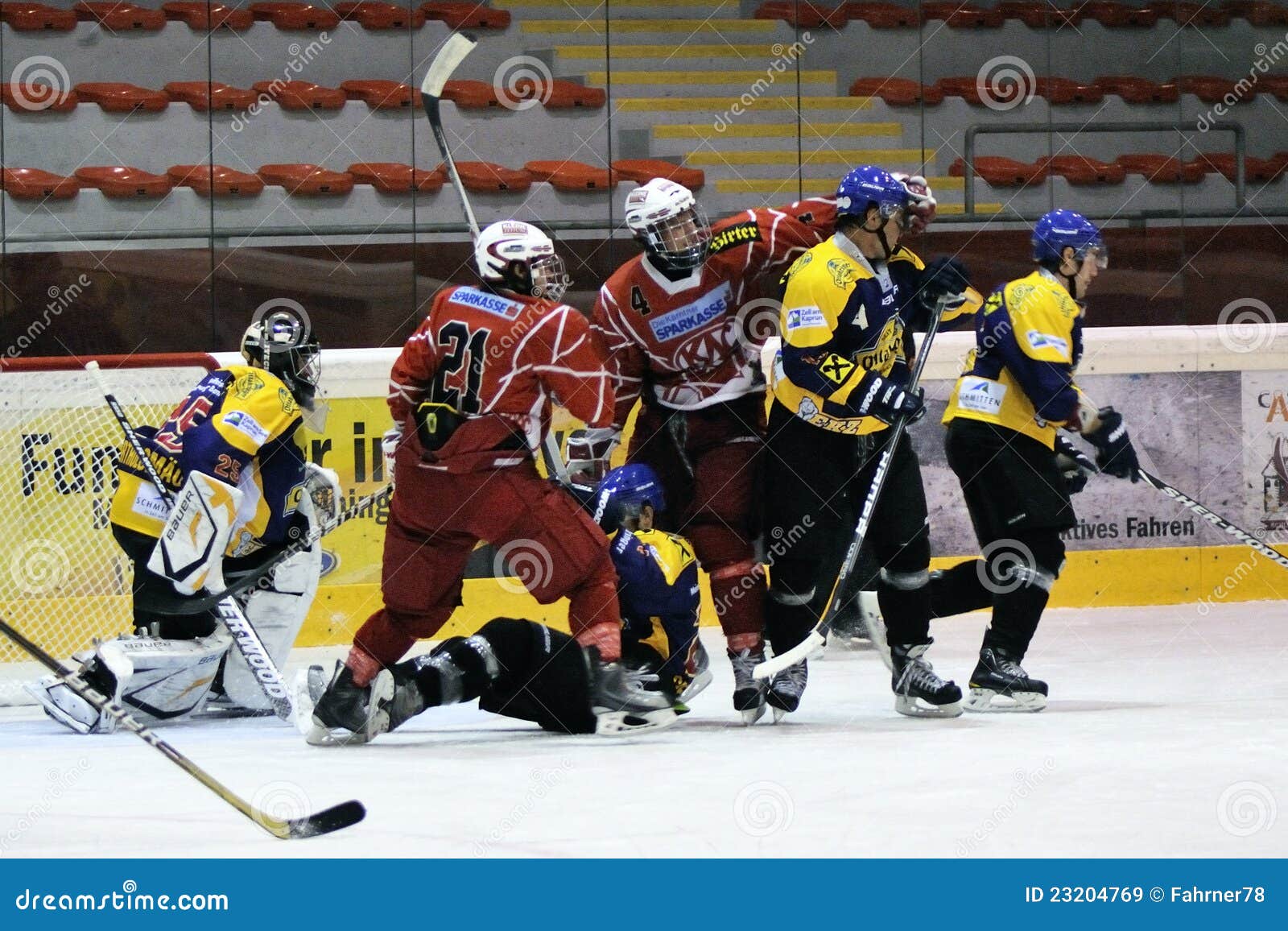 Hockey Action editorial stock image. Image of winter 23204769