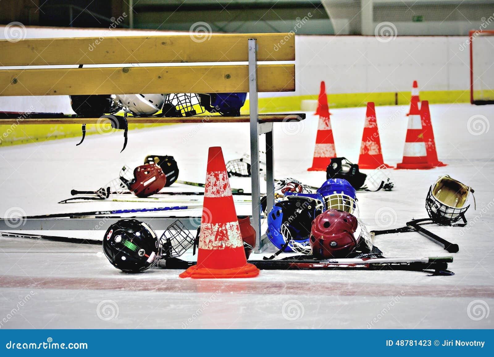 Hockey Equipment stock image. Image of resistance, line 48781423