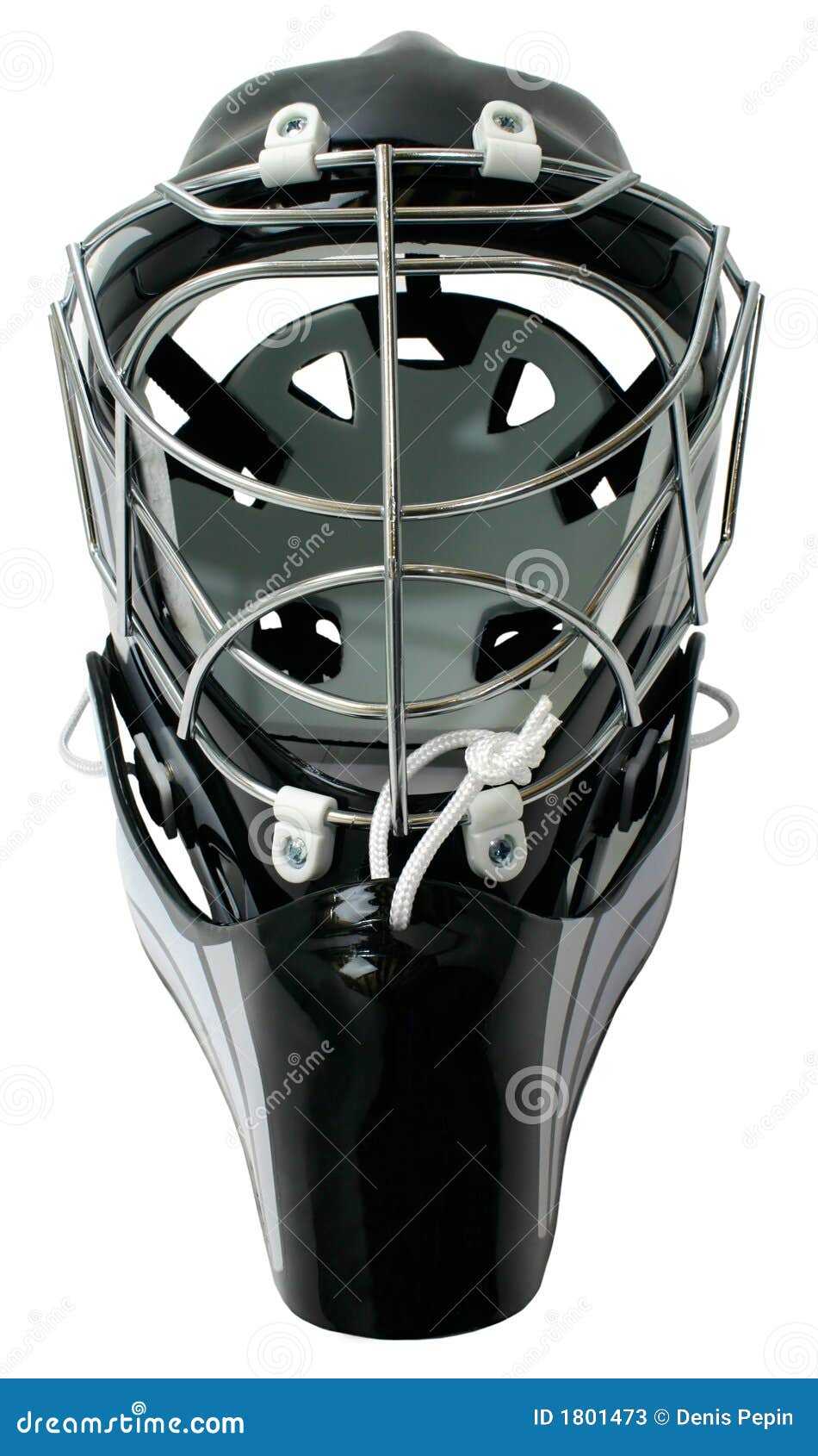 Hockey Goalie Helmet stock image. Image of helmet, gear 1801473