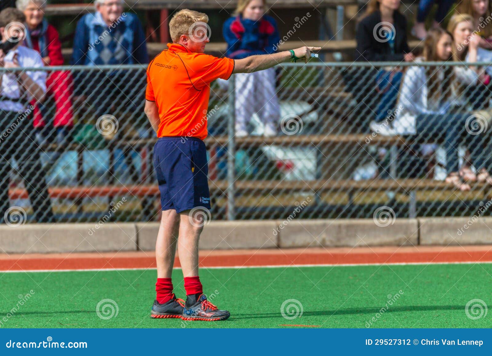 Hockey Play Referee Decision Editorial Photography Image of play