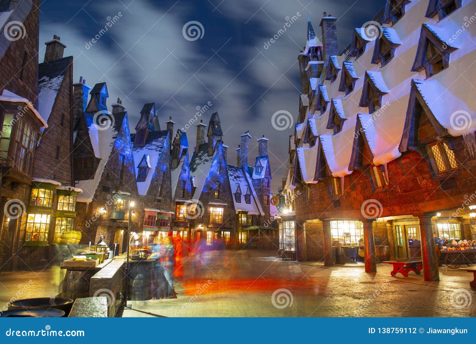 Hogsmeade village in the Wizarding World of Harry Potter in