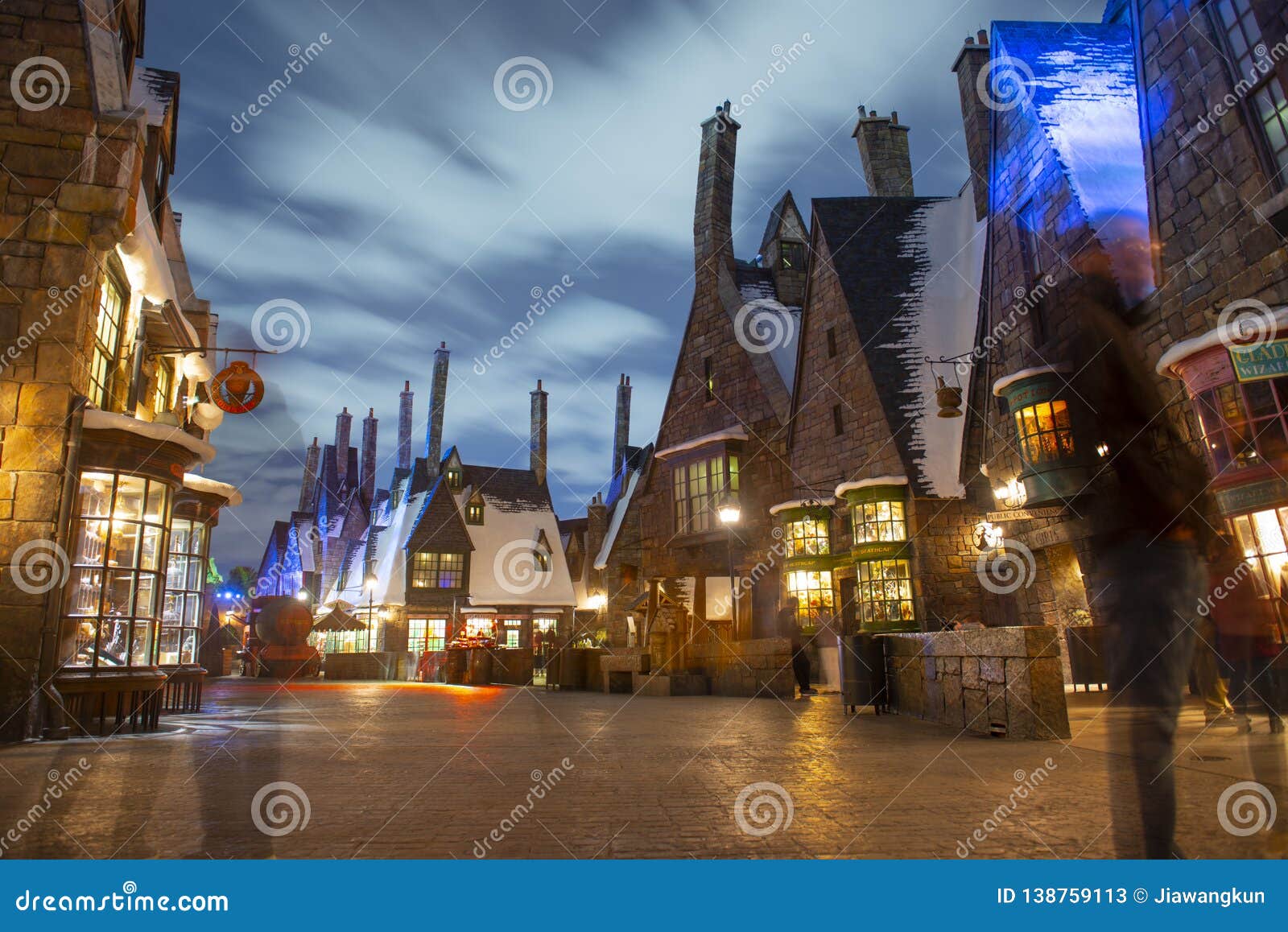 Hogsmeade village in the Wizarding World of Harry Potter in