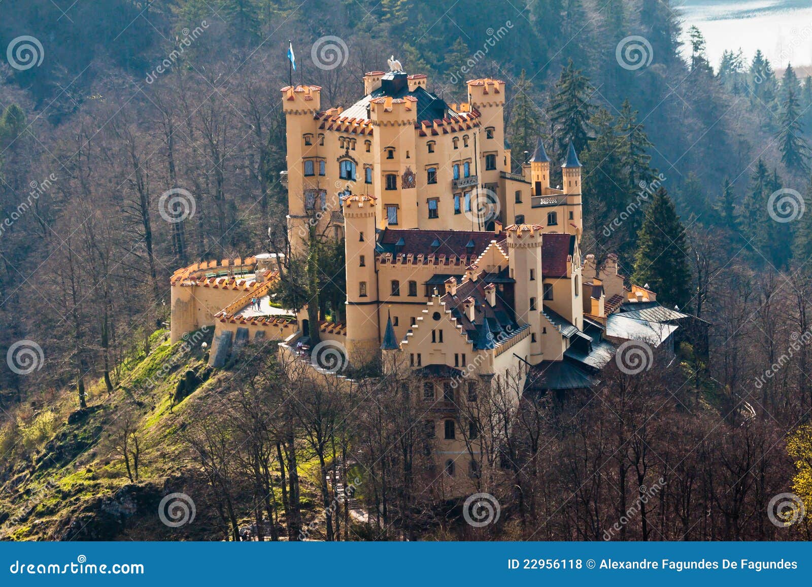 Hohenschwangau Castle Royalty Free Stock Image CartoonDealer hohenschwangau-castle-royalty-free-stock-image-cartoondealer
