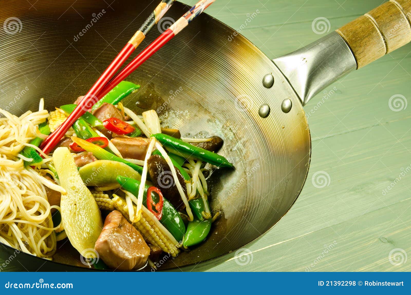 Hoi sin duck stir fry stock photo. Image of ginger, stirfry 21392298