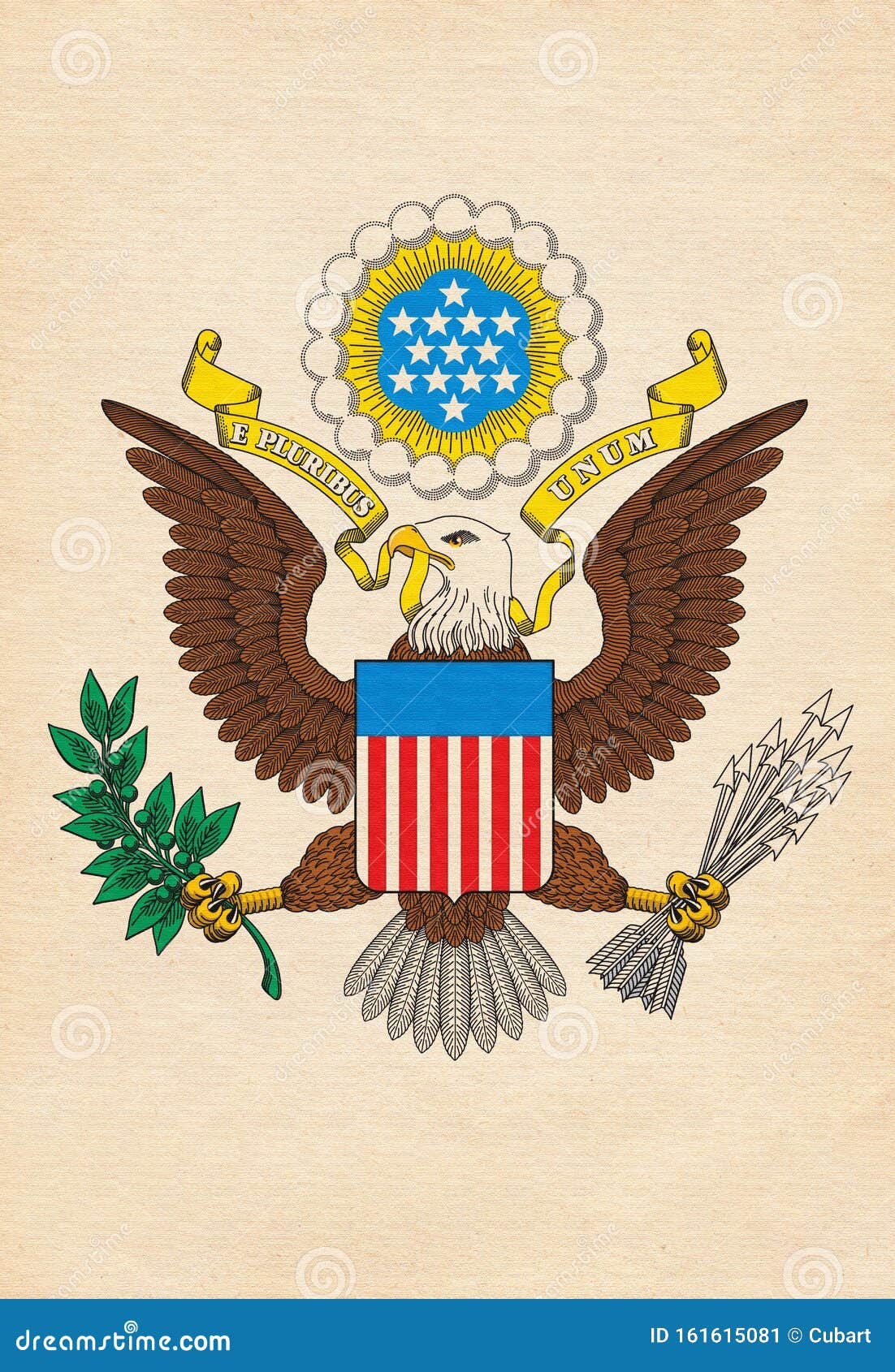 wallpapers Los Simbolos De Estados Unidos hoja de papel con simbolos de los
