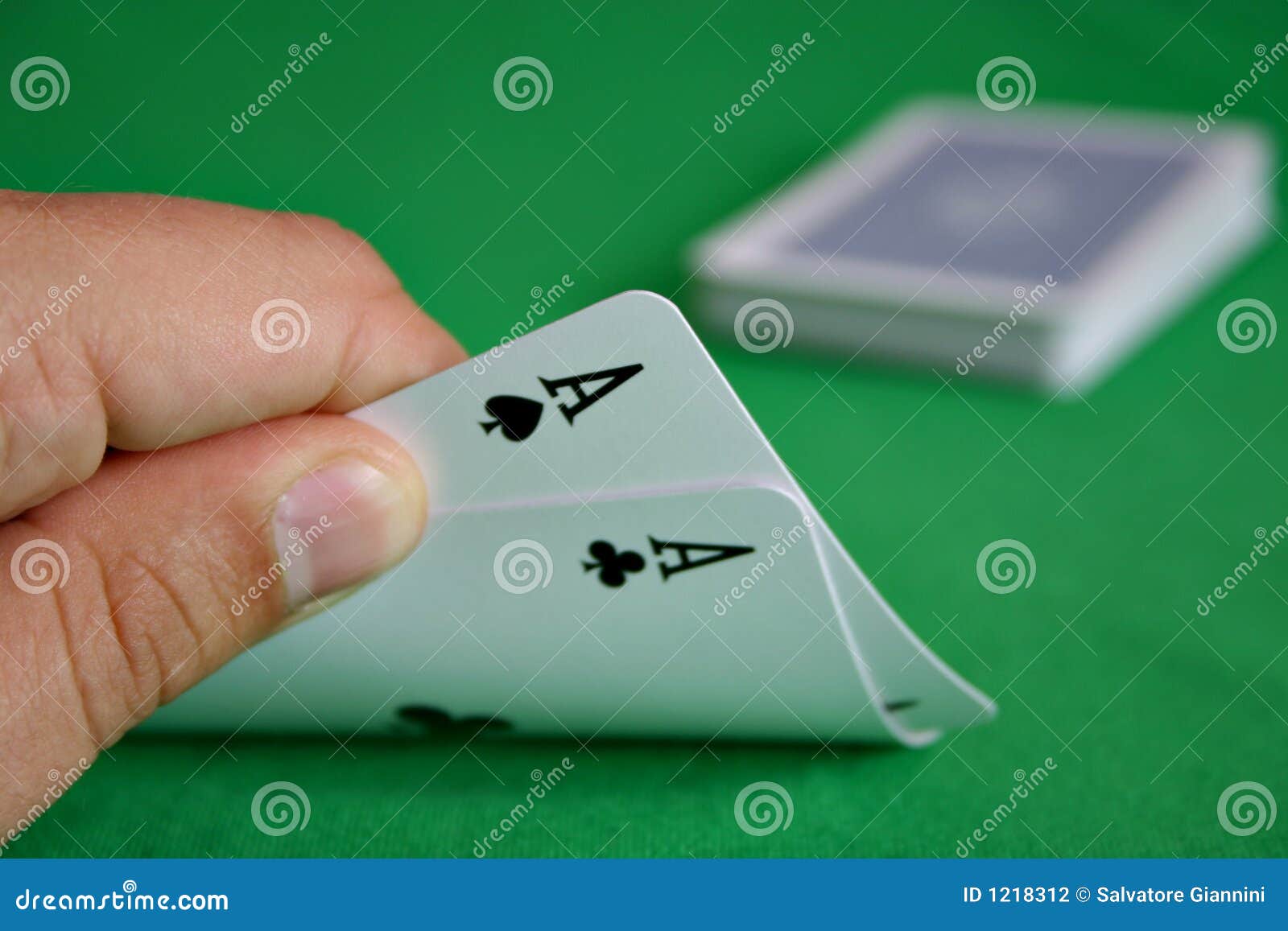 Hold em: Pocket Rockets stock photo. Image of jack, lovers - 1218312