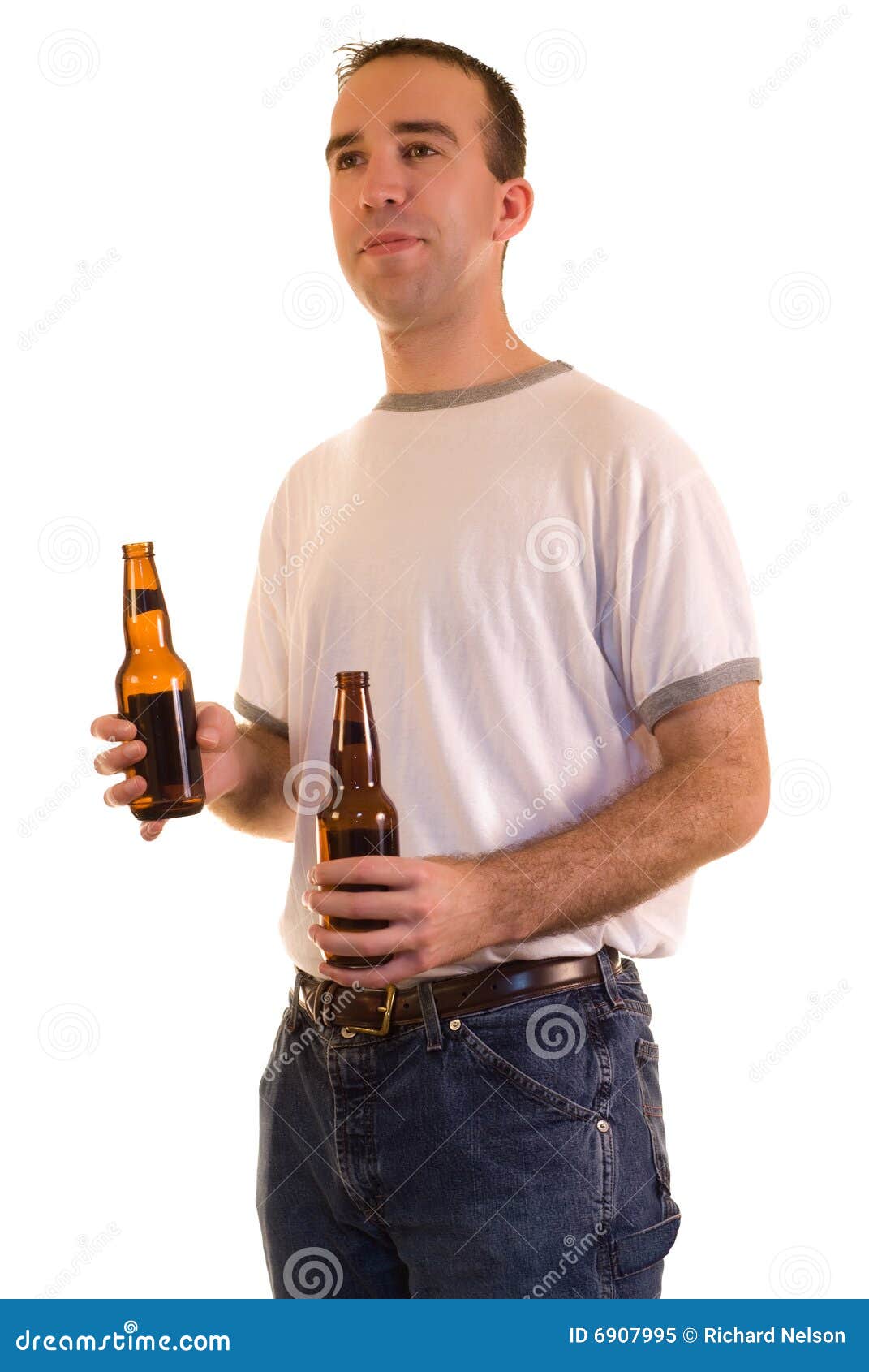 Holding Beer stock image. Image of drink, liquor, single 6907995