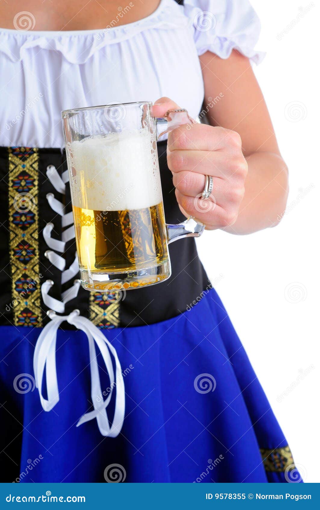 Holding Beer Stein stock image. Image of garden, happy 9578355