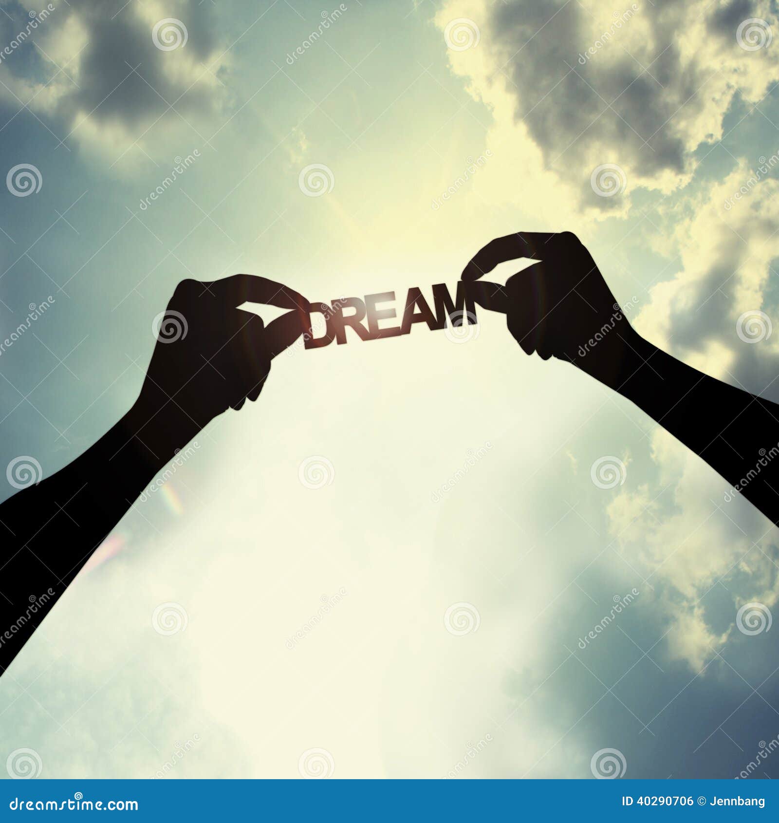 holding a dream in