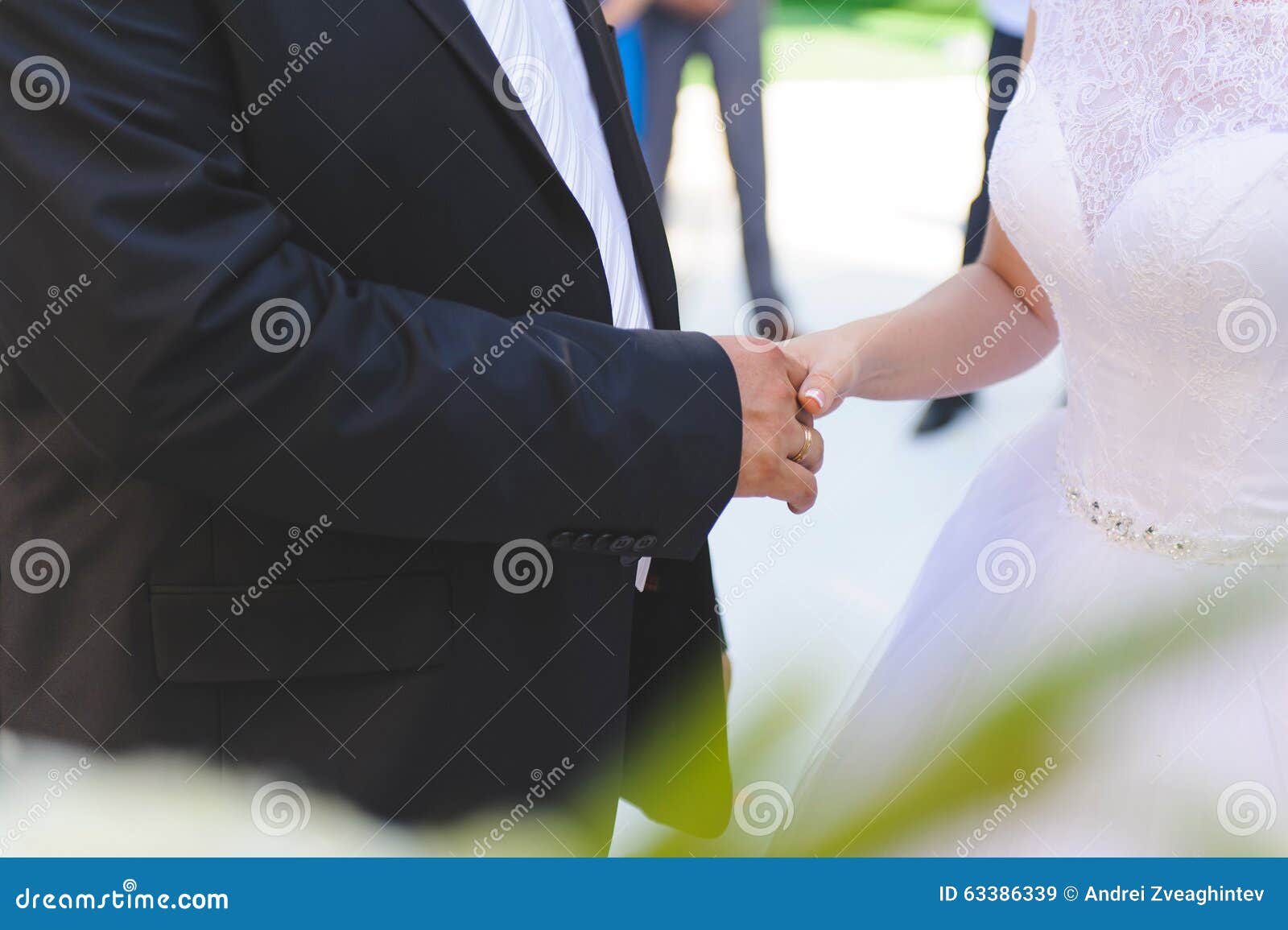 Holding Hands at Ceremony stock image. Image of agreement - 63386339