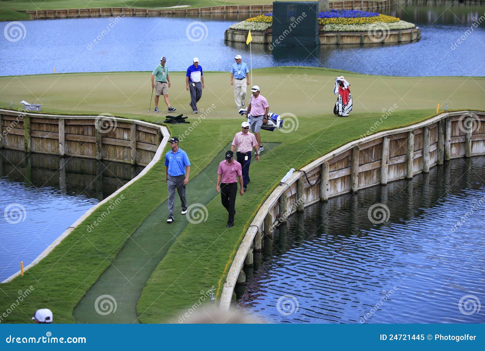 Hole 17, the Players, TPC Sawgrass, FL Editorial Image Image of precision, landscape 24721445