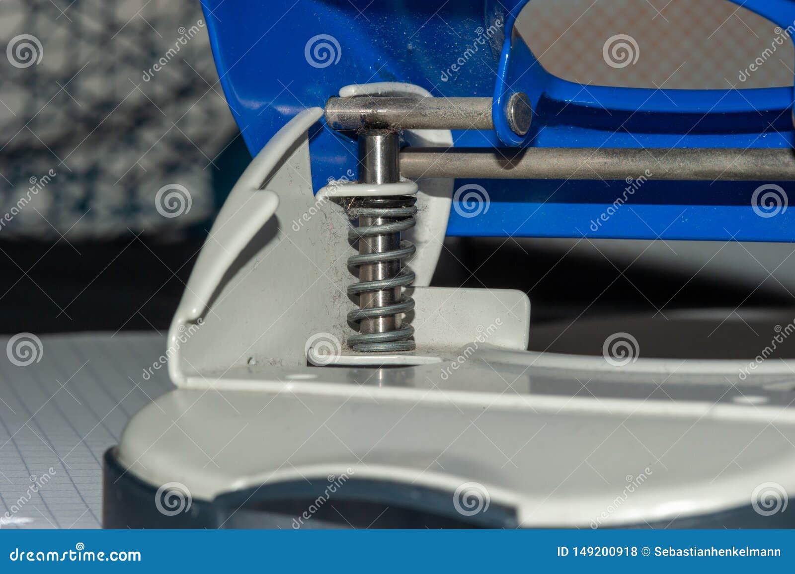 Hole punch spring stock photo. Image of dusty, punch 149200918