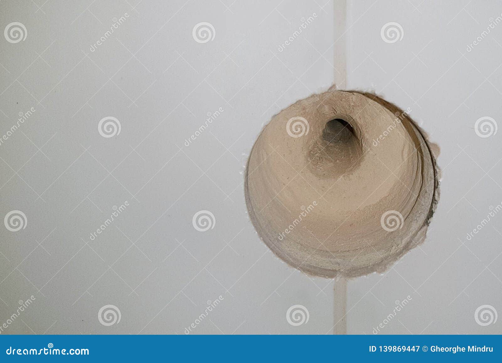 The Hole in the Wall, Plug Installation Stock Image Image of