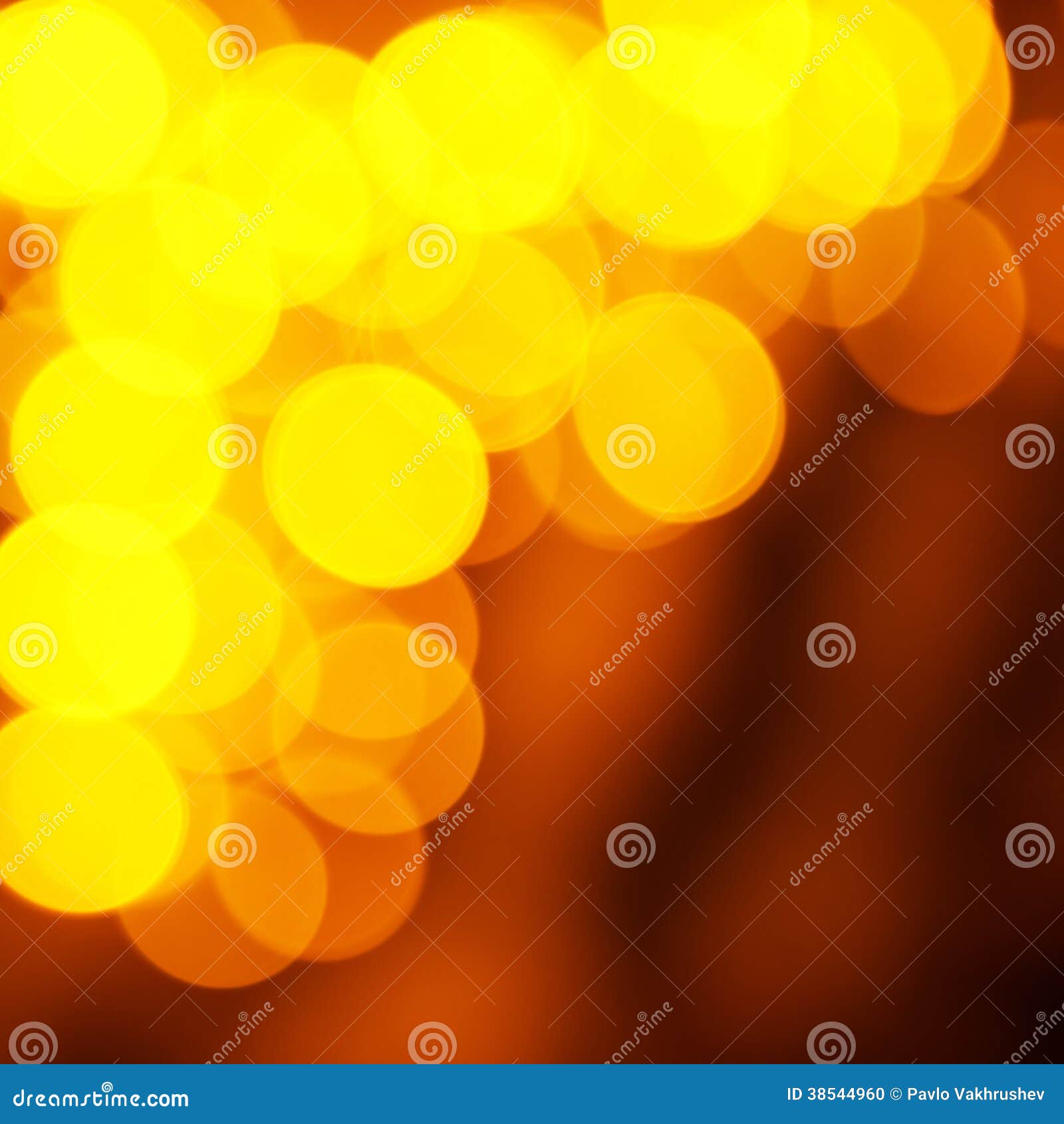 Holiday Abstract Red and Yellow Lights Stock Photo Image of