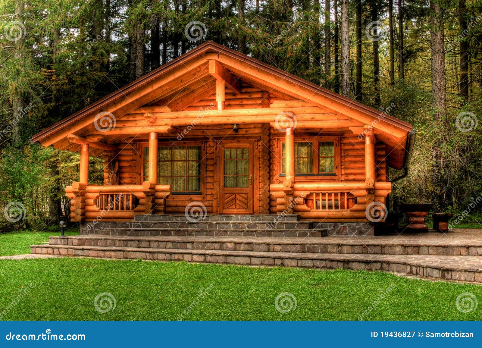 Holiday apartment stock image. Image of cedar, chalet 19436827