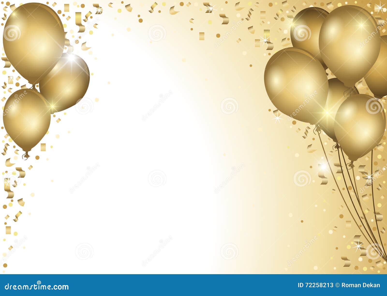 Golden Jubilee Balloons Cartoon Vector 59456457