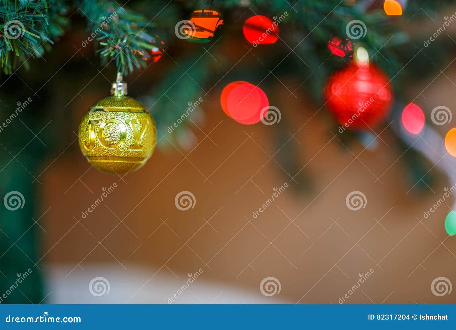 Holiday Christmas Card Background Says Joy Stock Photo - Image of ...