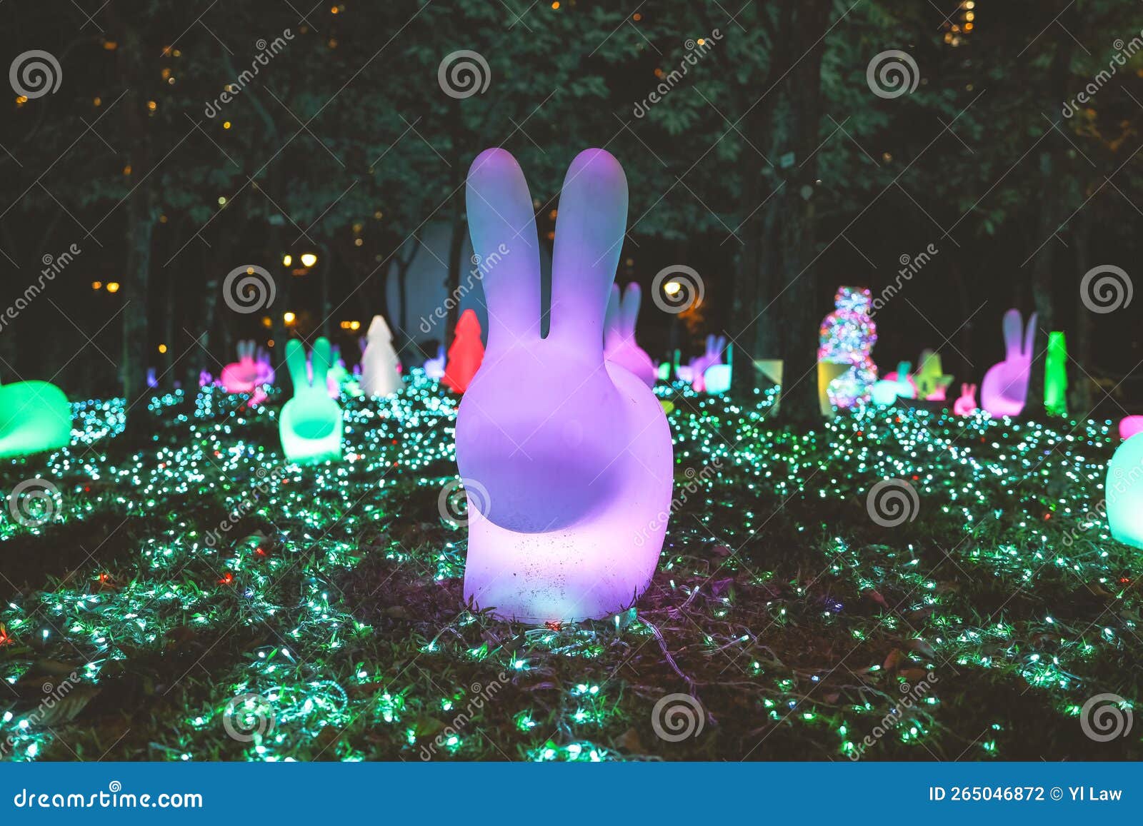 Holiday Decorations, at on Shan Park, Hk 23 Dec 2022 Editorial