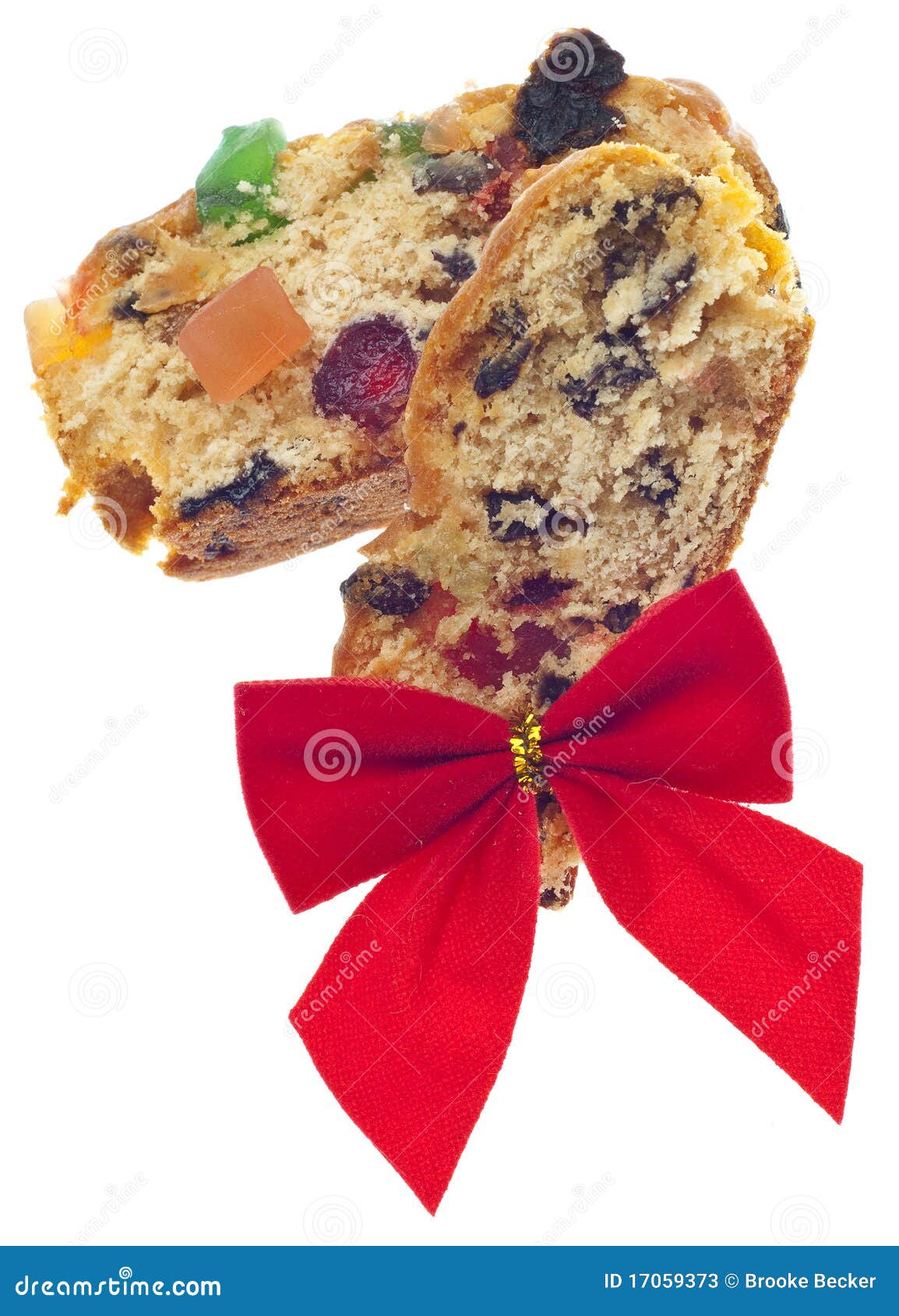 Holiday Fruit Cake Gift stock image. Image of cozonac 17059373