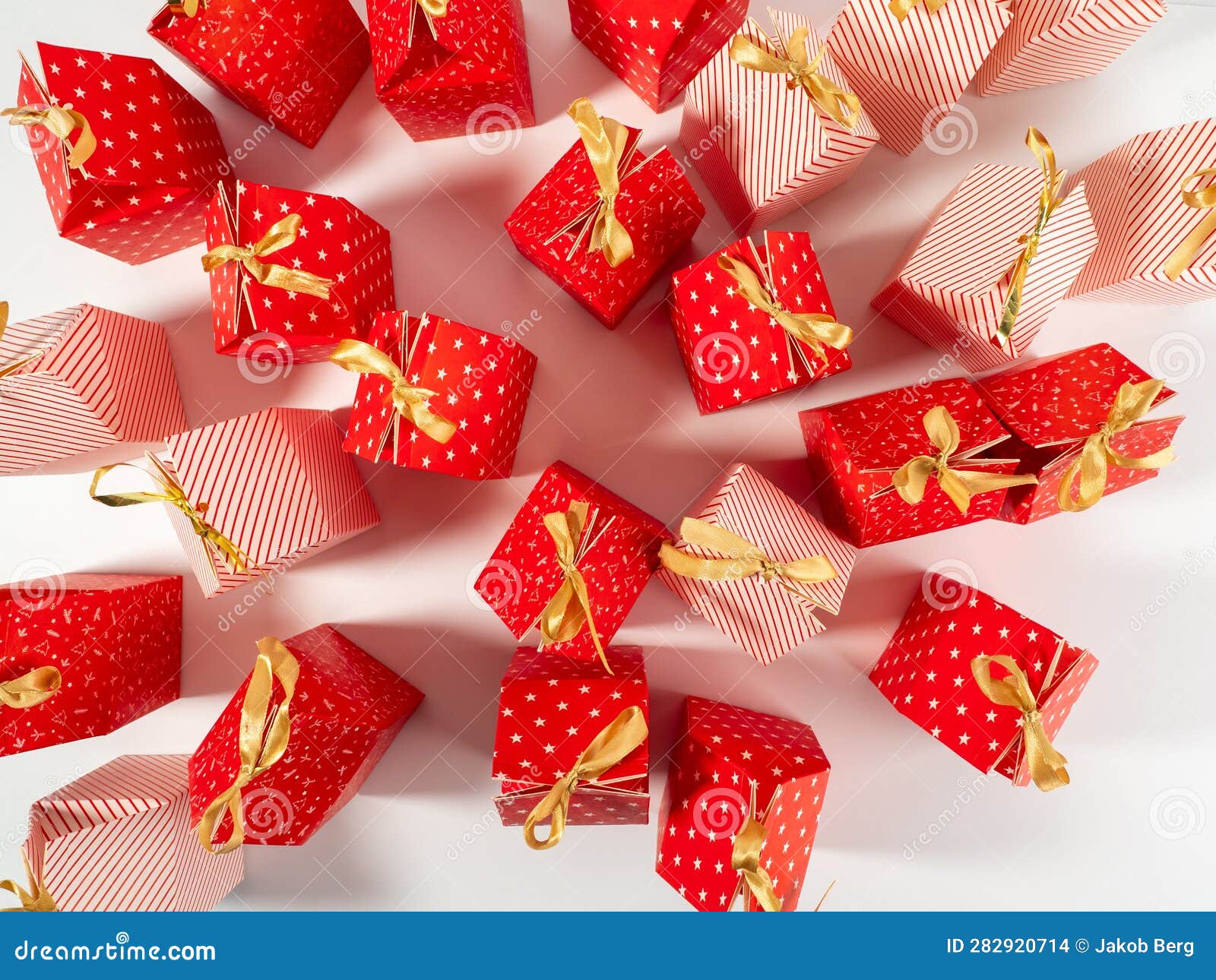 Holiday Gift Boxes. Gift Bags Stock Photo Image of white, creative