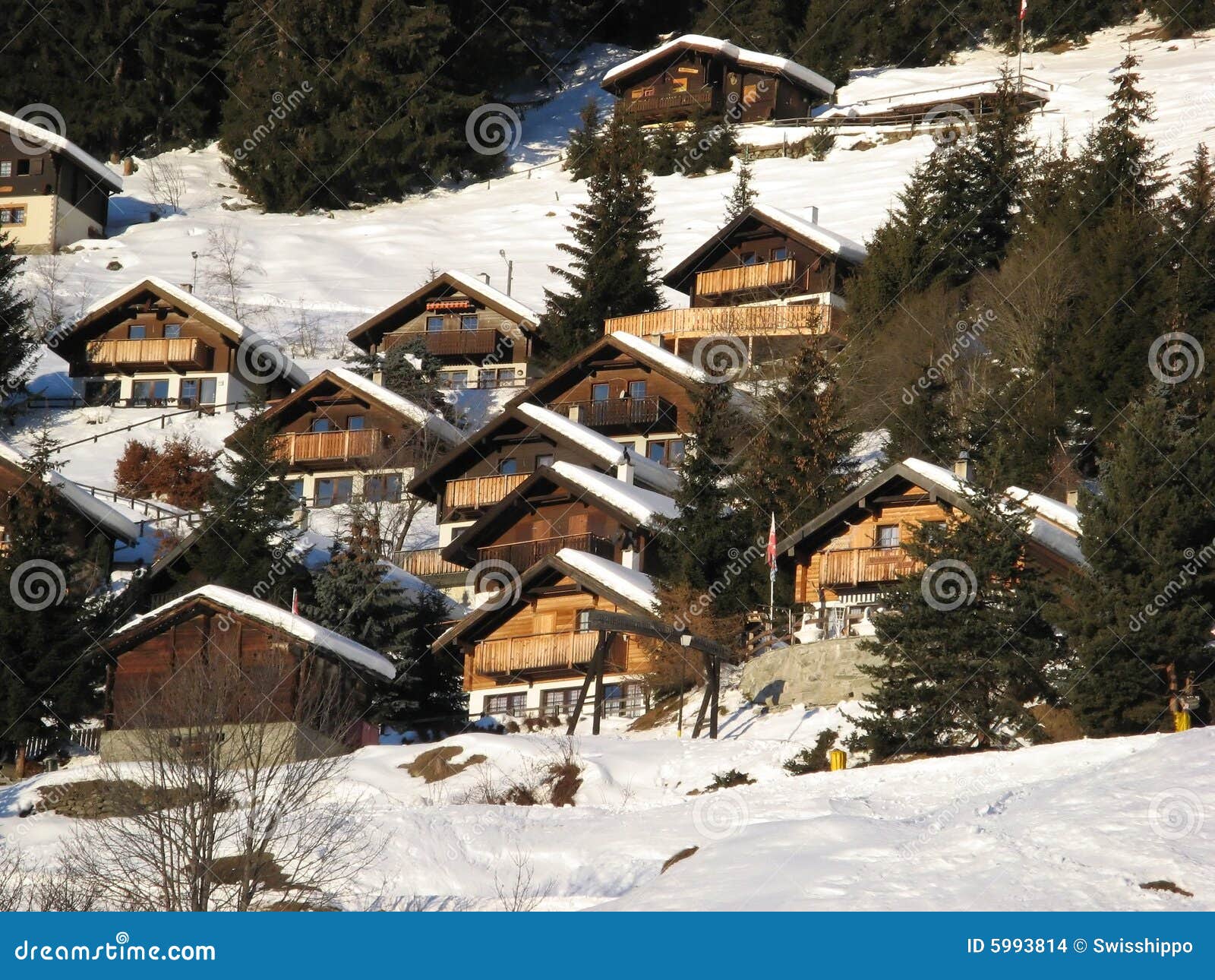 Holiday houses in Wallis stock photo. Image of breath 5993814