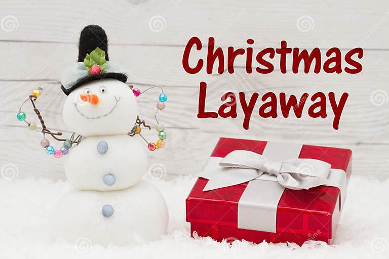 Holiday layaway message stock image. Image of season 79686413