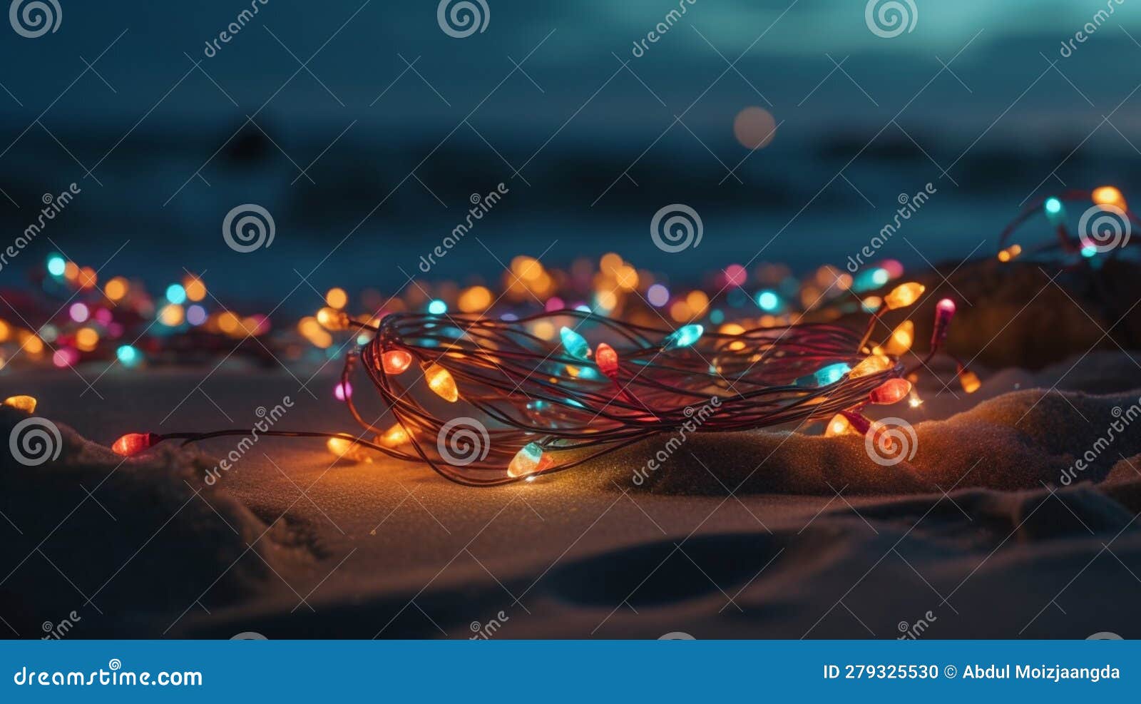 Holiday Lights in a Beach Style, Adding a Touch of Magic To the