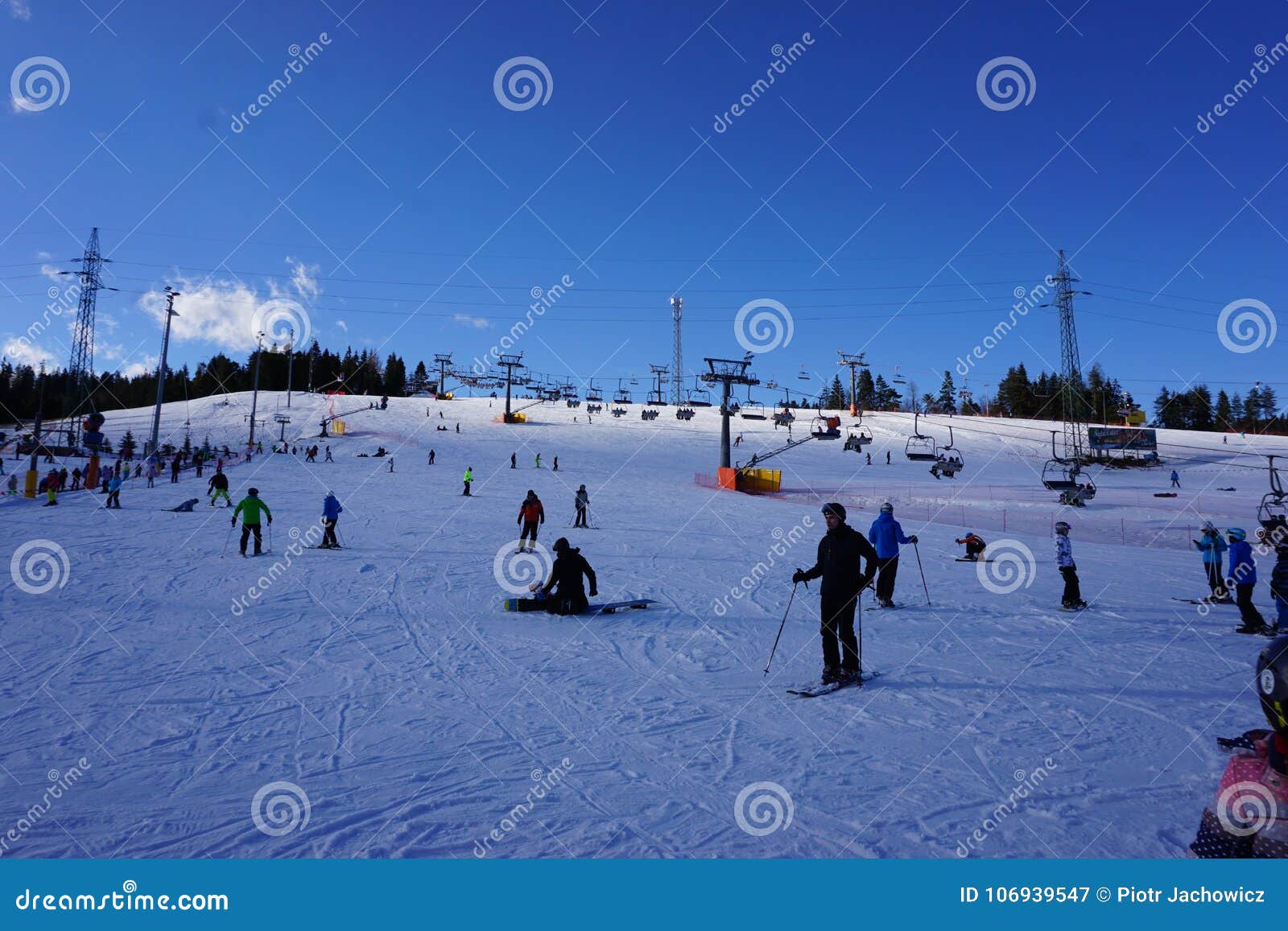 Ski Resort Bania in Bialka Tatrzanska Poland Editorial Photography ...