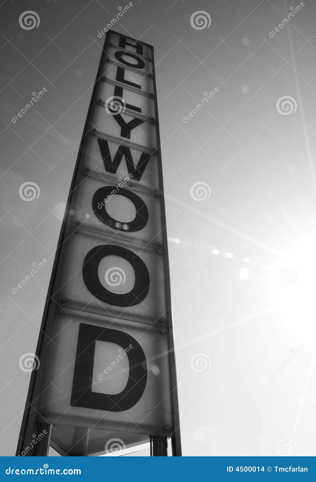 hollywood tower landmark 2 bw