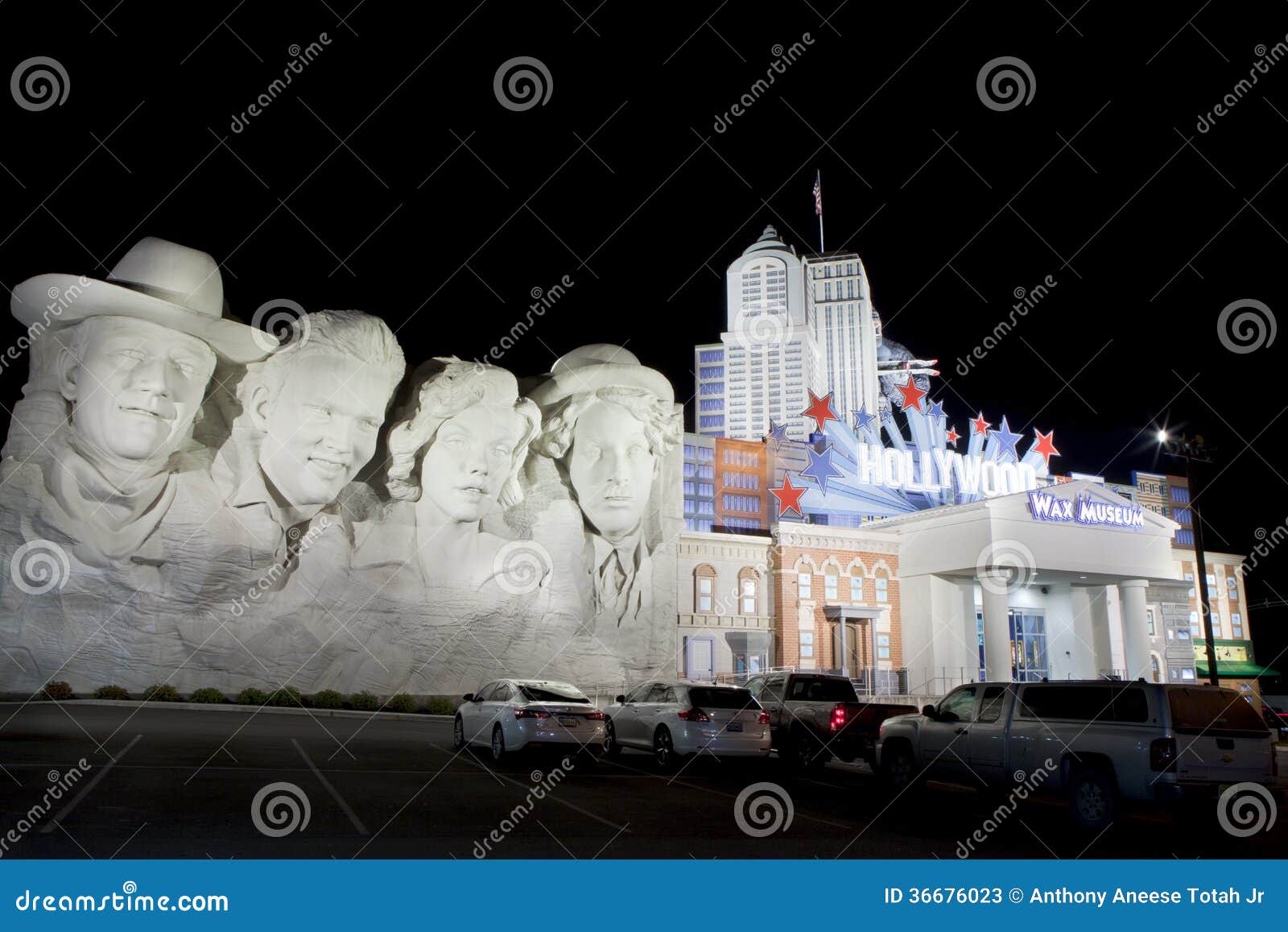 Hollywood Wax Museum in Pigeon Forge, Tennessee Editorial Stock Photo