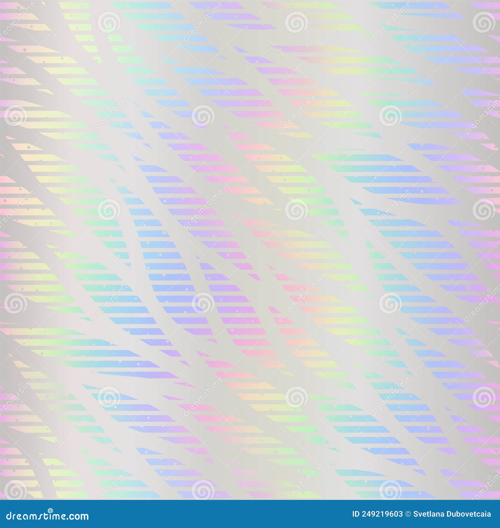 holographic seamless pattern. iridescent background. repeated rainbow patern. hologram texture. repeating holograph foil printed.