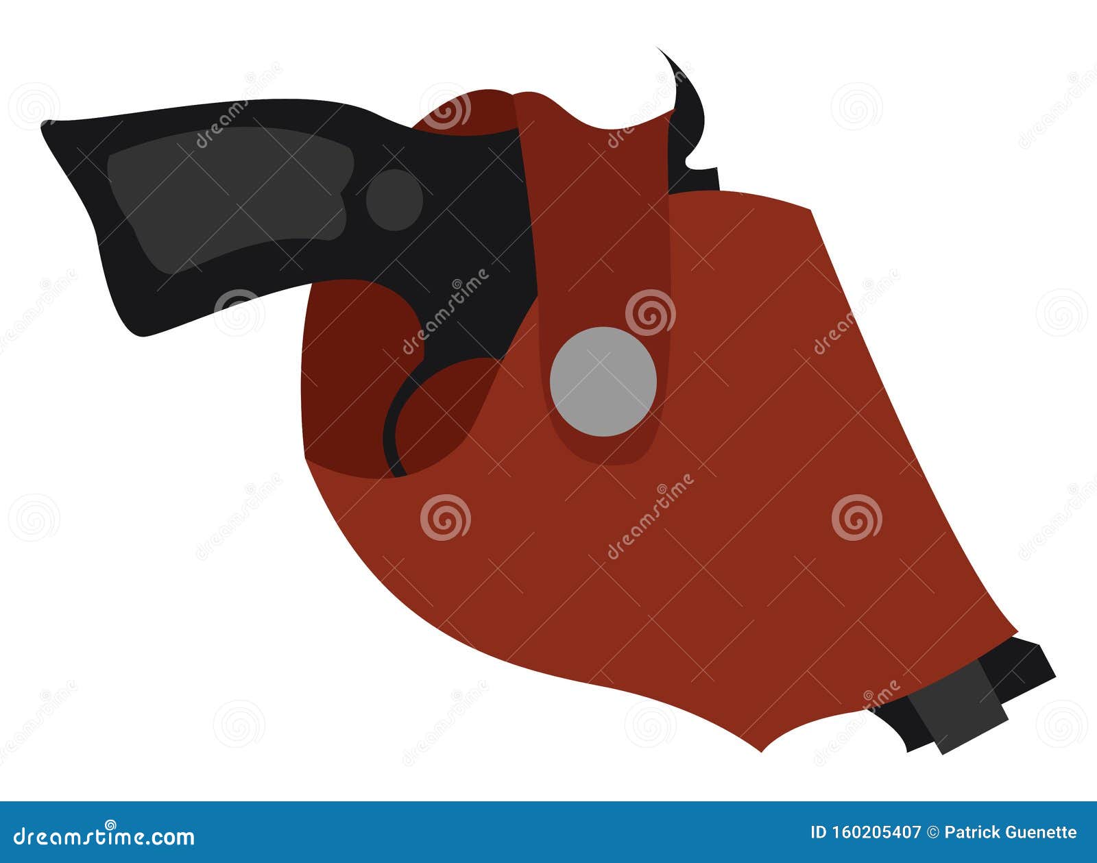 Holster Protection Gun Stock Image 77864107