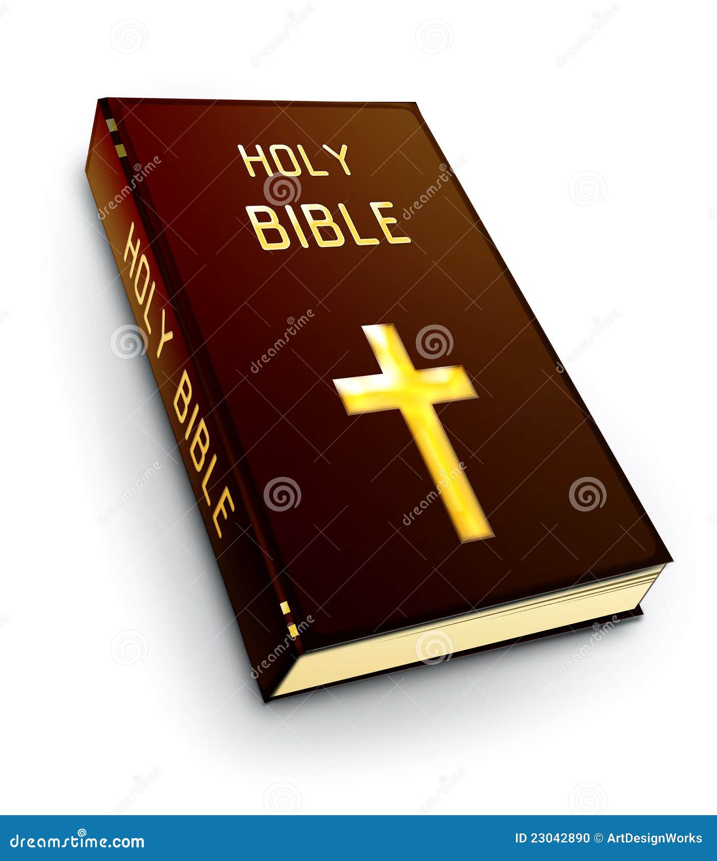 Holy bible stock illustration. Illustration of catholic - 23042890