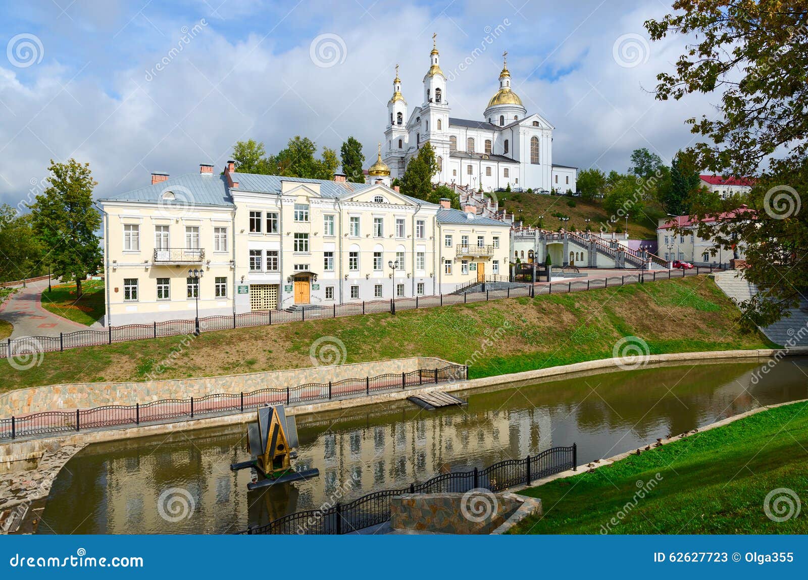 holy dormition cathedral on the uspenskaya mountain, vitebsk, be