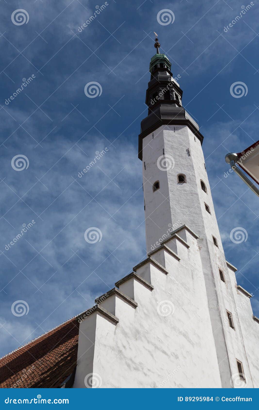 Tower of the Holy Spirit Church in Tallinn