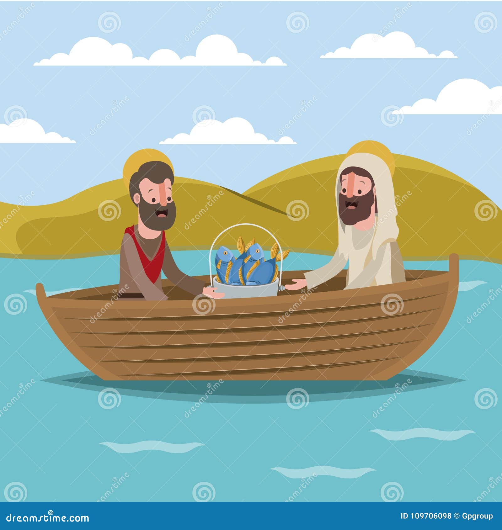 Holy week biblical scene stock vector. Illustration of holy - 109706098