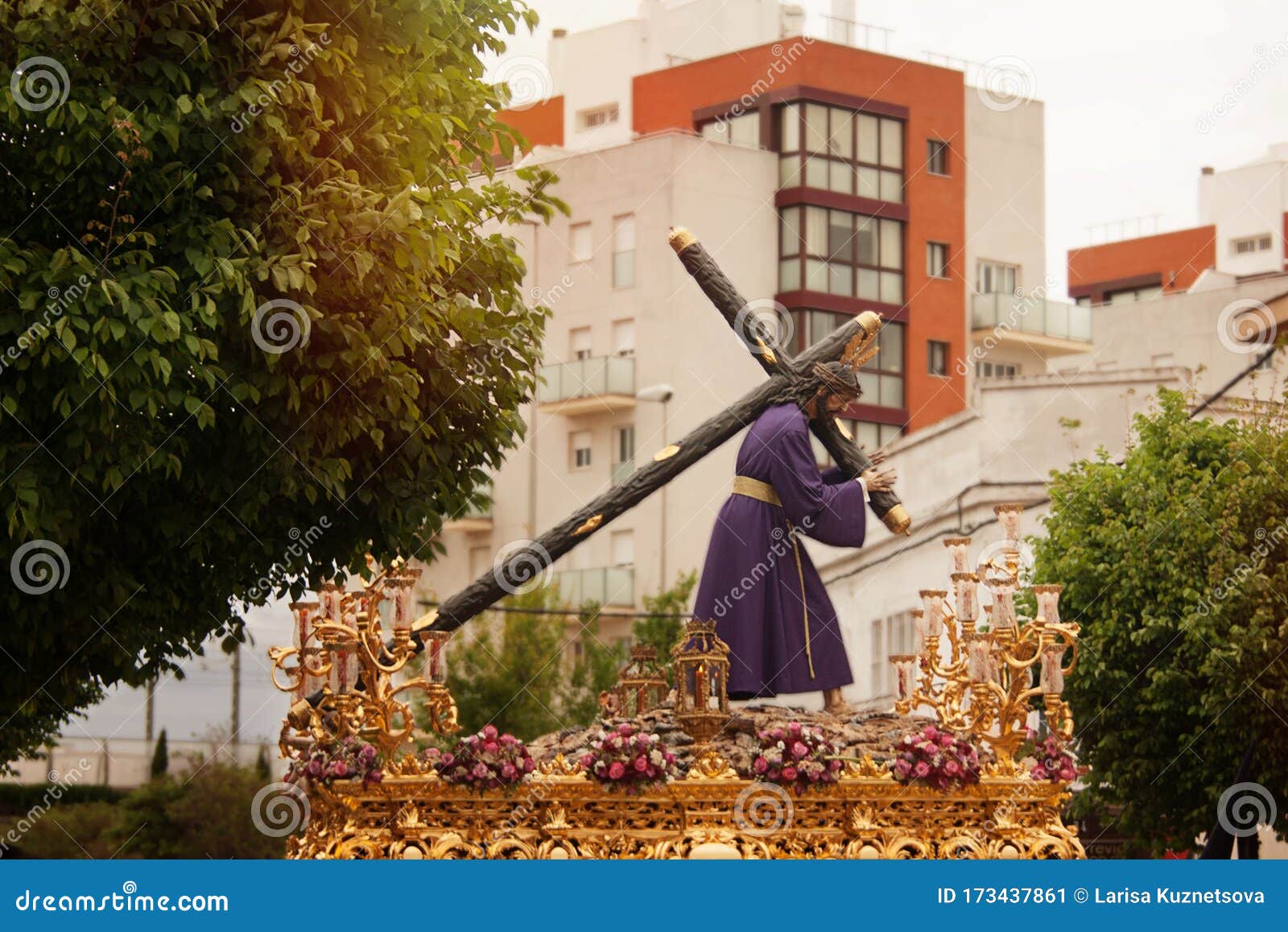 holy week in spain ,the procession