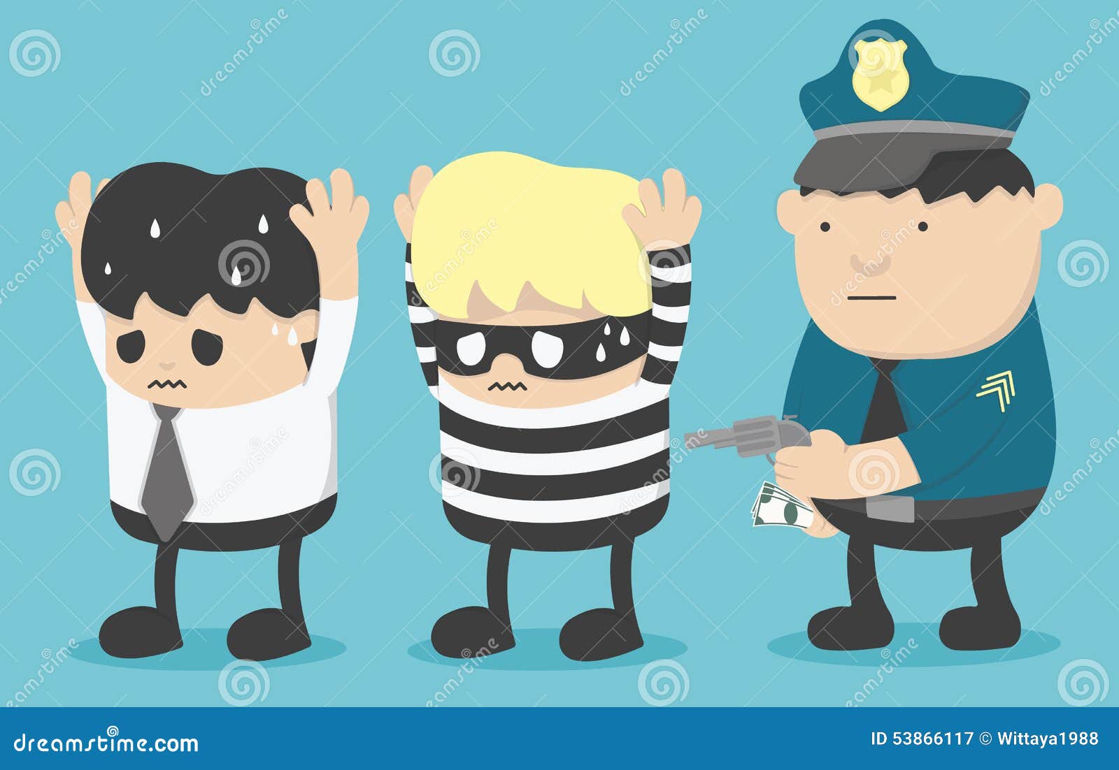 Hombre De Negocios Del Concepto Que Es Amigos Con Los Ladrones Y El Arre De La Policía Ilustración del Vector - Ilustración de venal, venalidad: 53866117 Hombre De Negocios Del Concepto Que Es Amigos Con Los Ladrones Y El Arre De La Policía Ilustración del Vector - Ilustración de venal, venalidad: 53866117