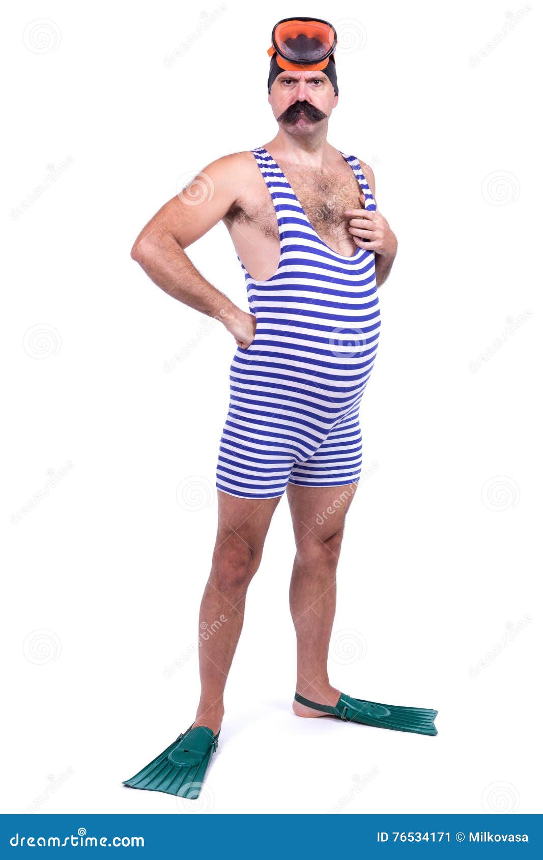 traje de baño retro hombre