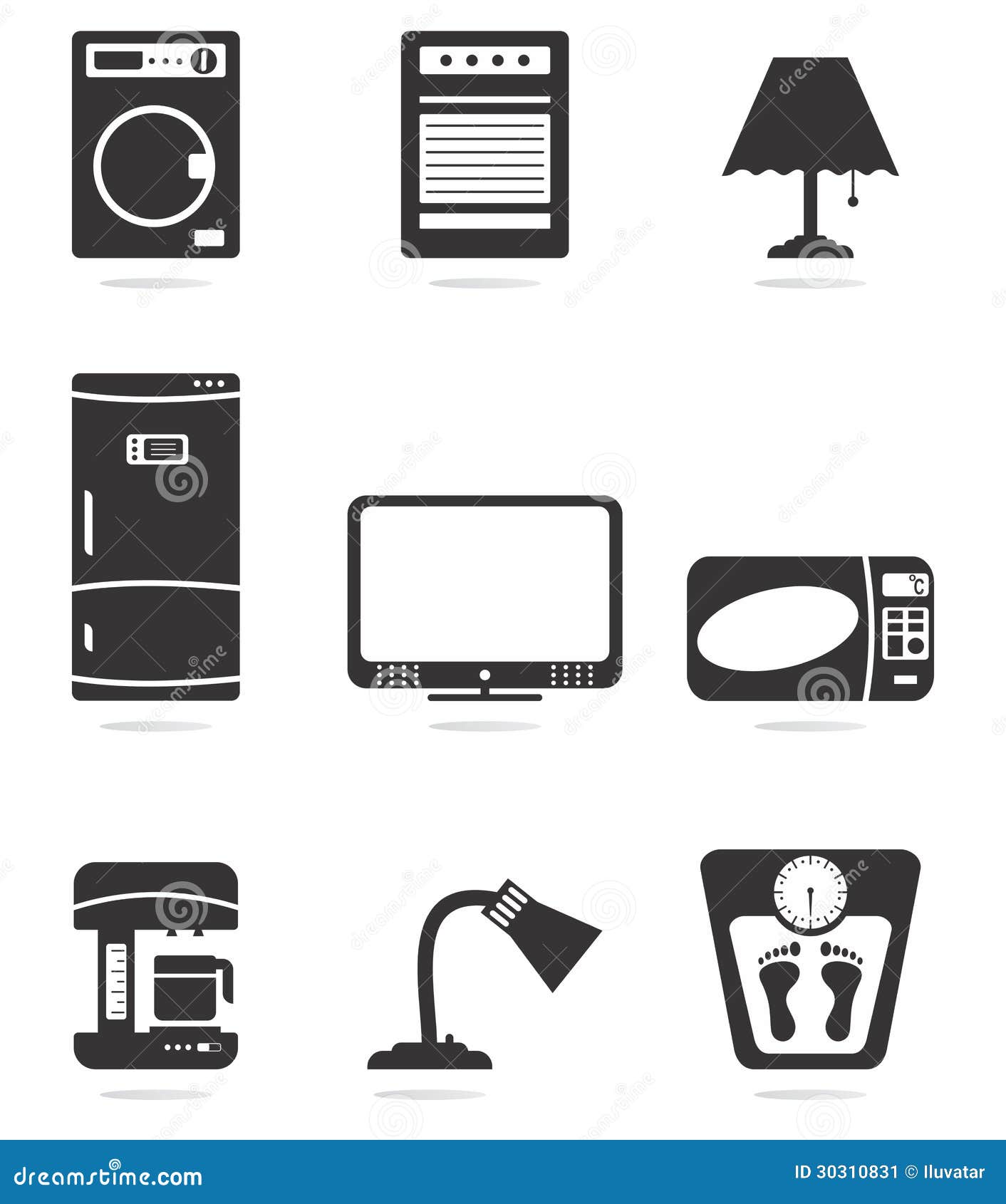 home appliance icons