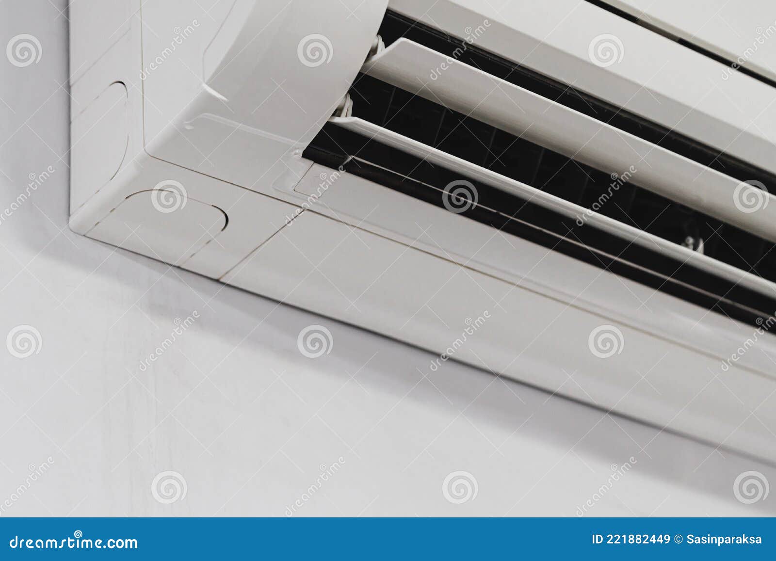 Home Appliance Problems, Water Leaking Out of Air Conditioning Stock