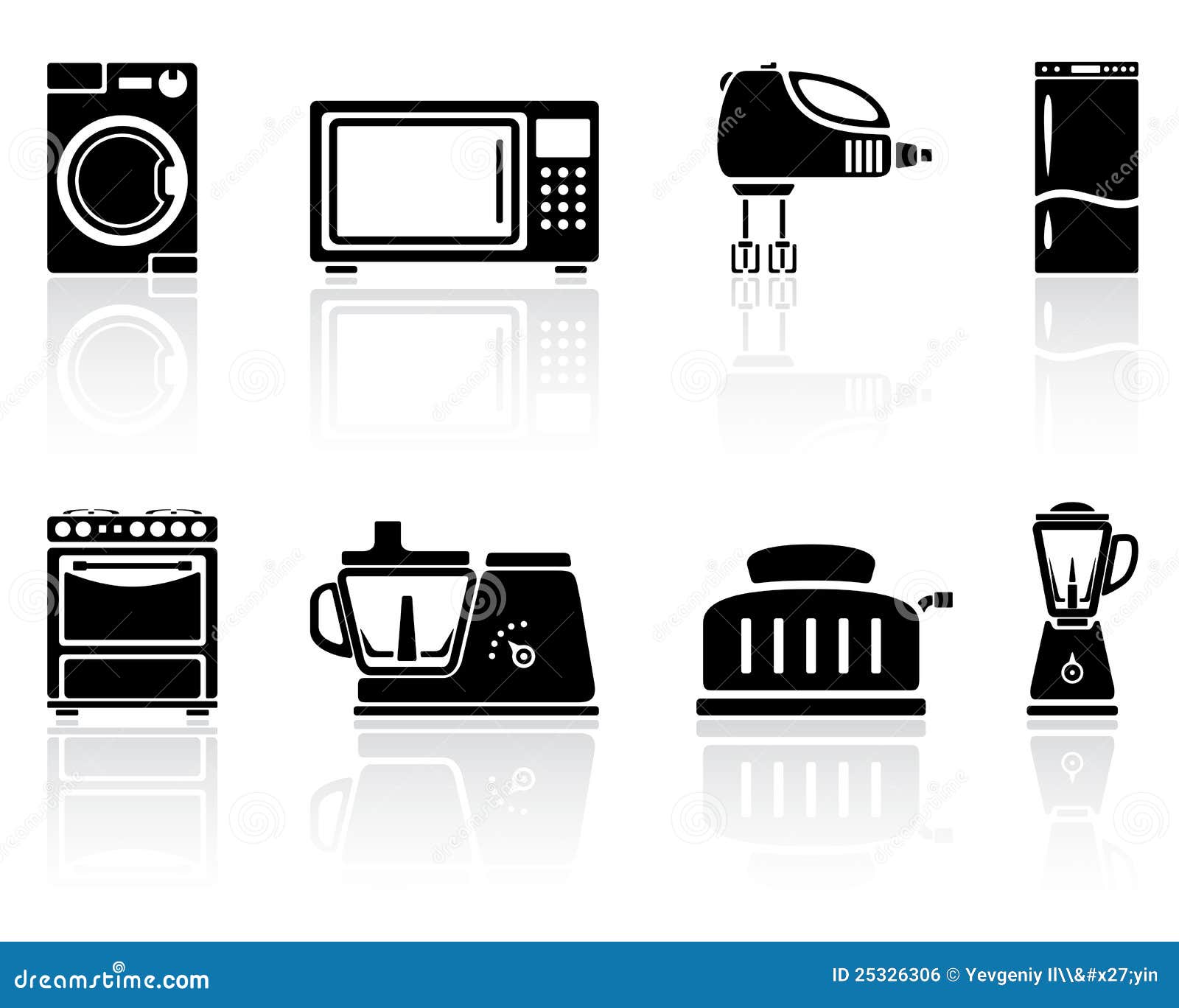 Download Home appliances stock vector. Illustration of griddle ...