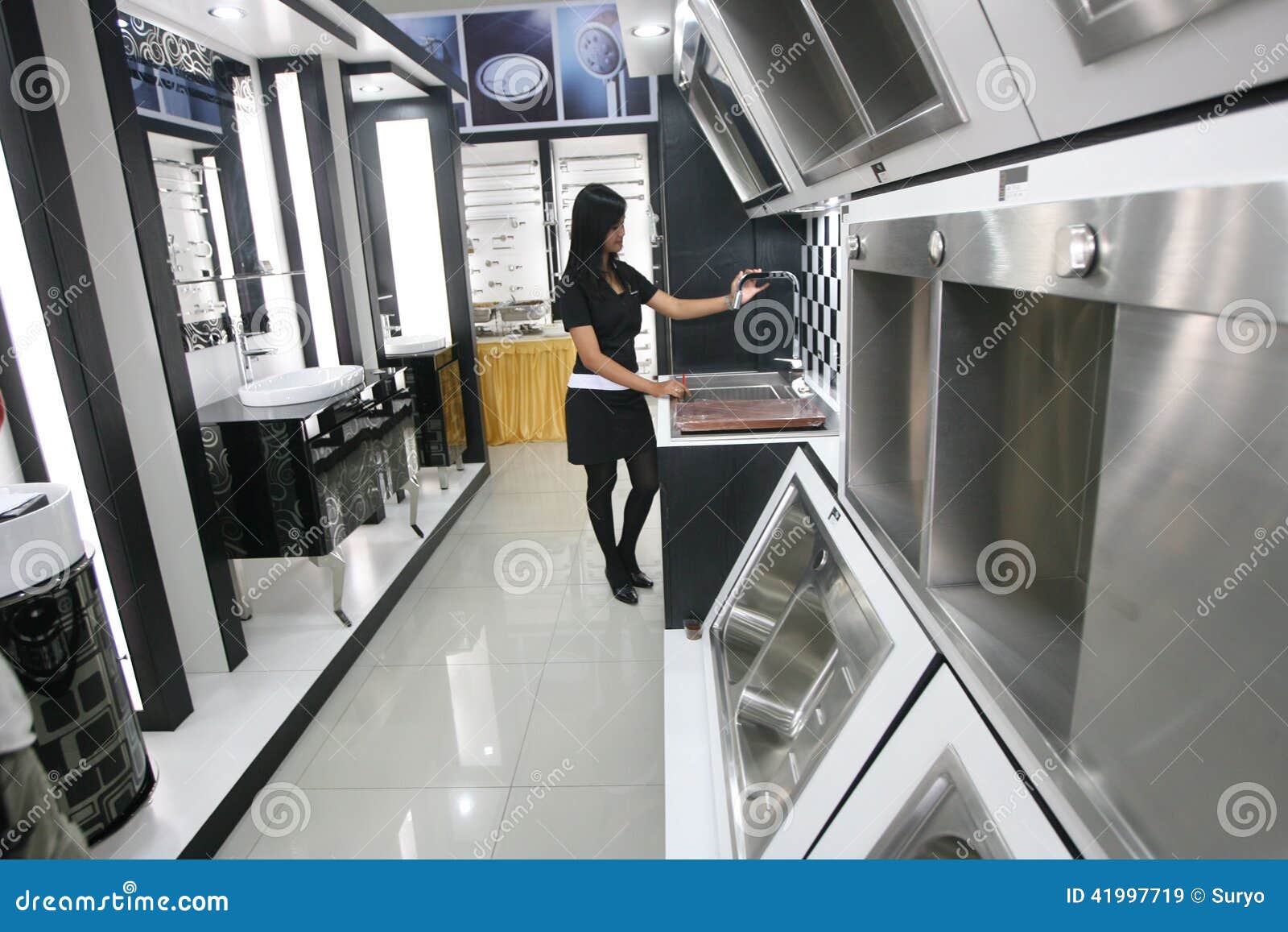 Home appliances editorial stock image. Image of central 41997719