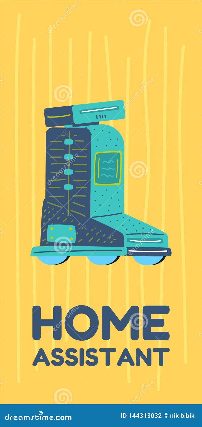 Download Home Assistant And Robot Artificial Intelligence. Stock ...
