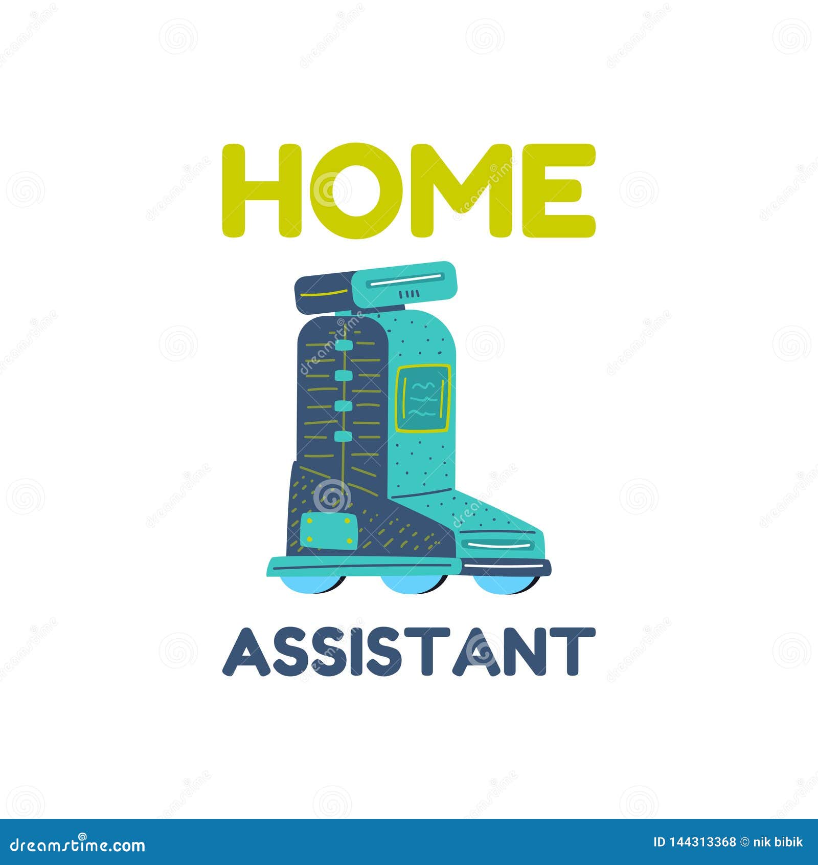 Download Home Assistant And Robot Artificial Intelligence. Stock ...