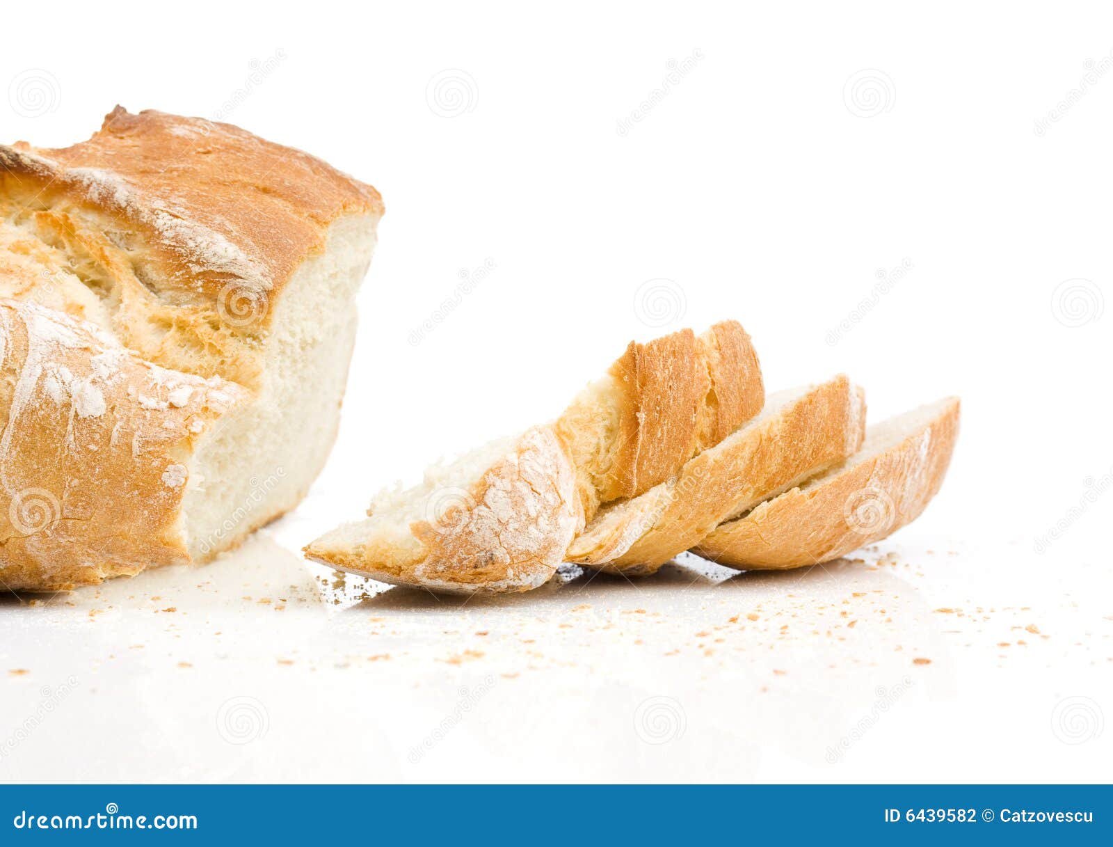 Home baked bread stock photo. Image of gourmet, bread 6439582
