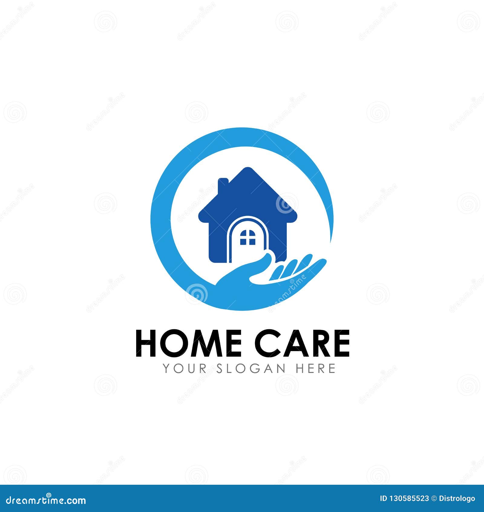 Download Home Care Logo Design Template. Home Vector Icon Stock ...
